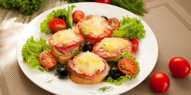 Рецепт горячих бутербродов в микроволновке