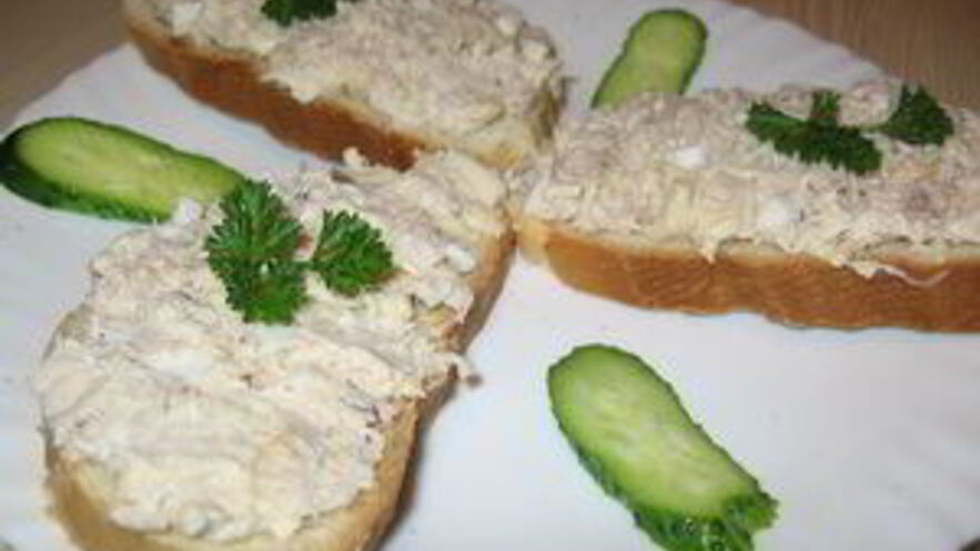 Рецепт куриной намазки для бутербродов