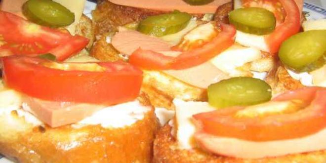 Рецепт мини-бутербродов