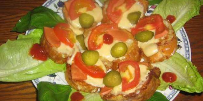 Рецепт мини-бутербродов