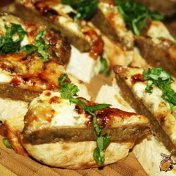 Рецепт Пикантных бутербродов с говяжьей печенью