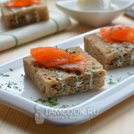 Рецепт Полосатых бутербродов