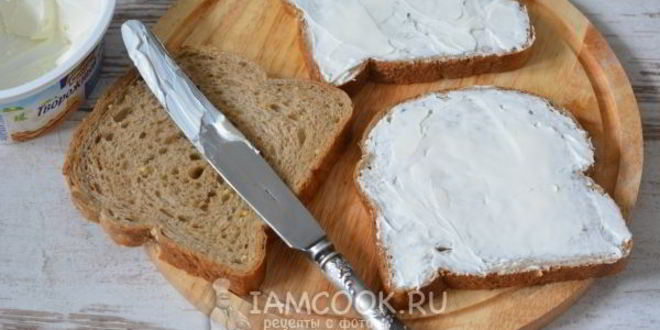 Рецепт полосатых бутербродов