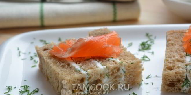 Рецепт полосатых бутербродов