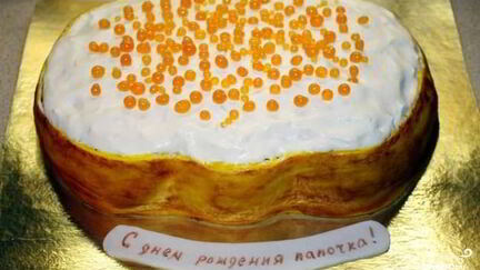 Рецепт Торта Бутерброд с икрой