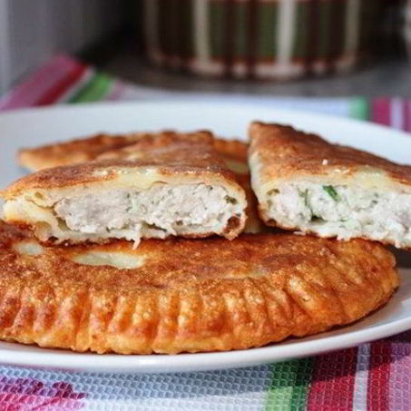 Рецепт Чебуреков из творожного теста