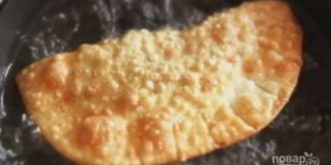 Рецепт чебуреков постных с грибами и гречкой