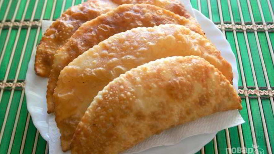 Рецепт чебуреков с говядиной