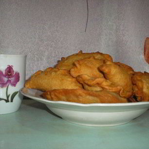 Рецепт Чебуреков с печенью