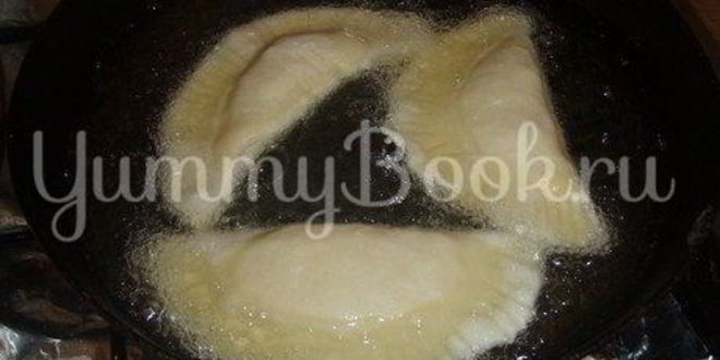 Рецепт чебуреков с сыром