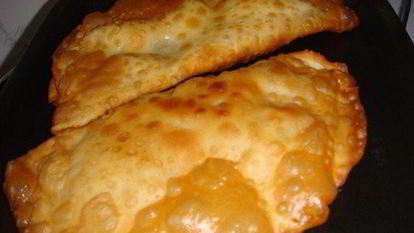 Рецепт Чебуреков с зеленью