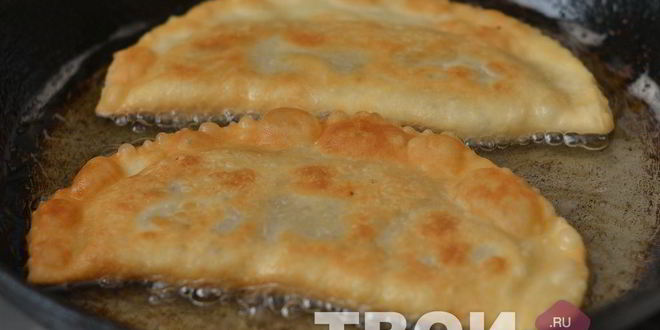 Рецепт крымских чебуреков