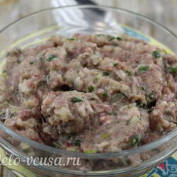 Рецепт Начинки для чебуреков из говядины