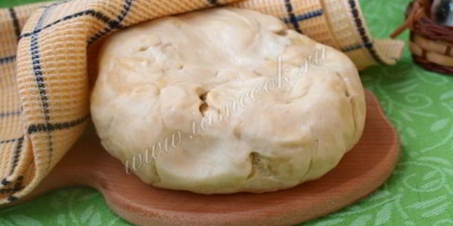 Рецепт теста для чебуреков на воде и маргарине