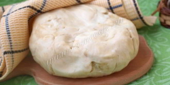 Рецепт теста для чебуреков на воде и маргарине