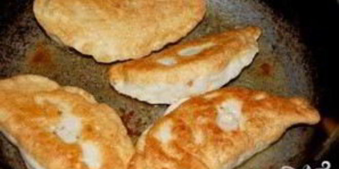 Рецепт вегетарианских чебуреков