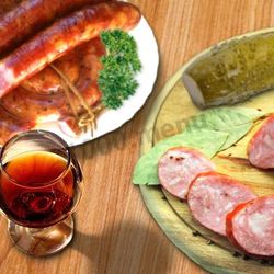 Рецепт Домашней копченой колбасы