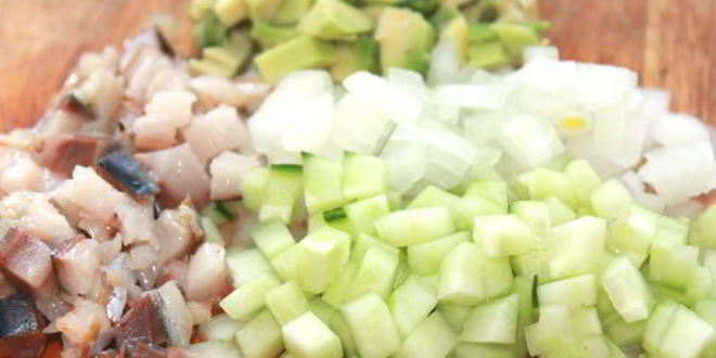 Рецепт фаршированного авокадо