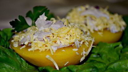 Рецепт Фаршированных персиков