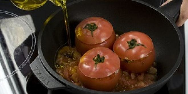 Рецепт фаршированных помидоров с овощами