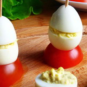 Рецепт Фаршированных перепелиных яиц