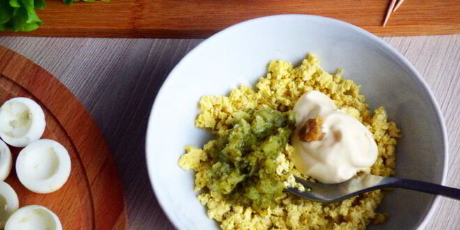 Рецепт фаршированных перепелиных яиц