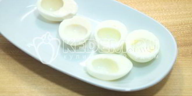 Рецепт фаршированных яиц на праздничный стол