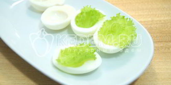 Рецепт фаршированных яиц на праздничный стол