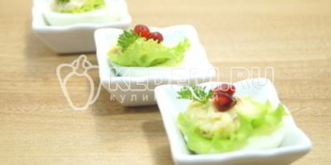 Рецепт фаршированных яиц на праздничный стол