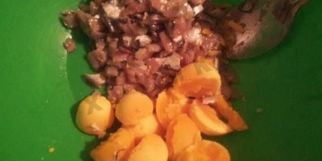 Рецепт фаршированных яиц с килькой
