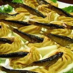 Рецепт Фаршированных яиц со шпротами