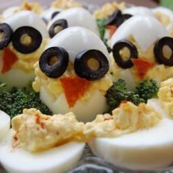 Рецепт Фаршированных яиц Цыплята