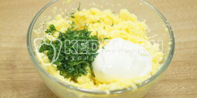 Рецепт яиц фаршированных красной икрой