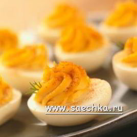 Рецепт Яиц, фаршированных луком