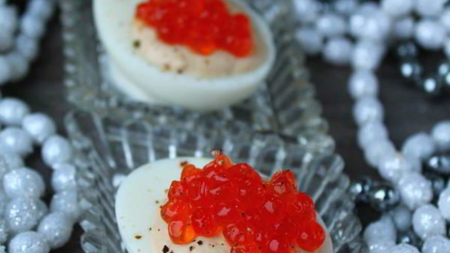 Рецепт яиц фаршированных с тунцом