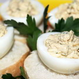 Рецепт Яиц, фаршированных тунцом