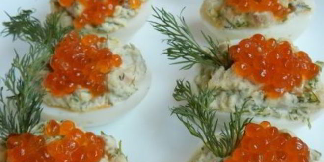 Рецепт яиц фаршированных