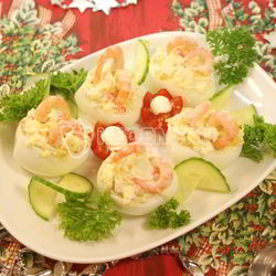 Рецепт Закуски Фаршированные яйца