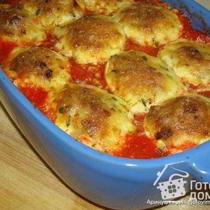 Рецепт Запеченных фаршированных яиц