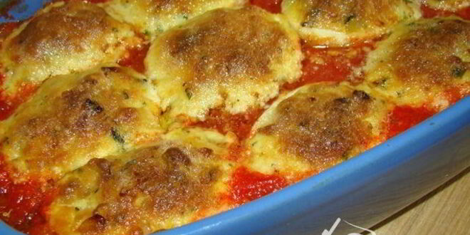 Рецепт запеченных фаршированных яиц