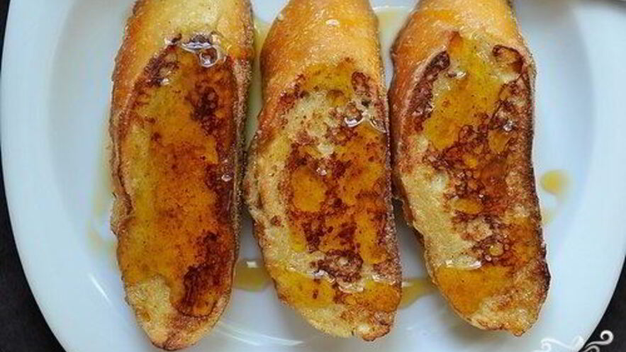 Рецепт французских гренков с ромом