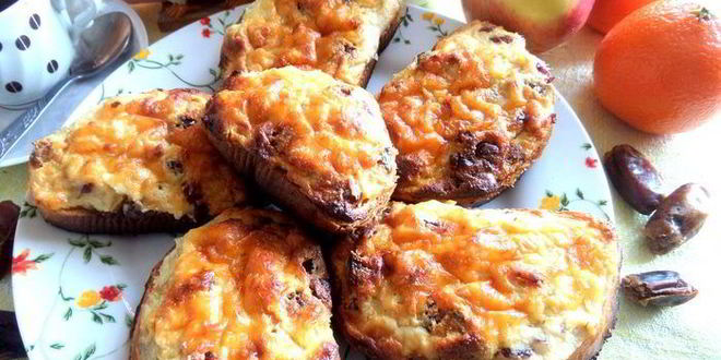 Рецепт горячих творожных гренков