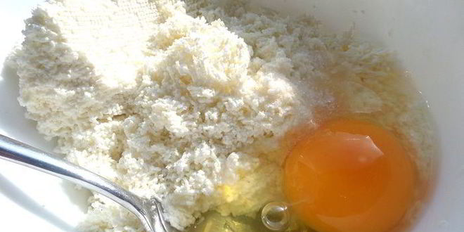 Рецепт горячих творожных гренков