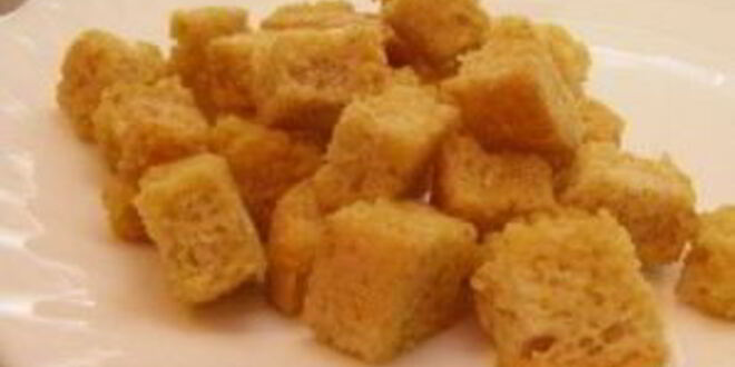 Рецепт гренков для цезаря