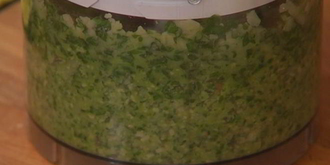 Рецепт гренков с баклажанами и моцареллой