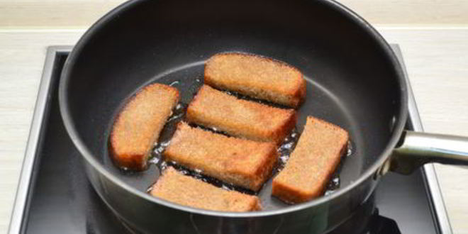 Рецепт гренков с чесноком и сыром