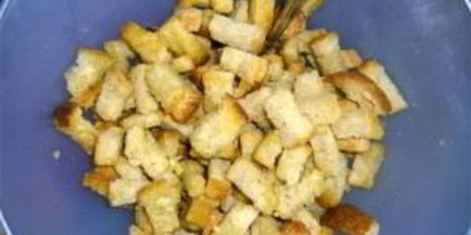 Рецепт гренков с чесноком в духовке