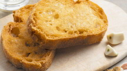 Рецепт Гренков с чесноком