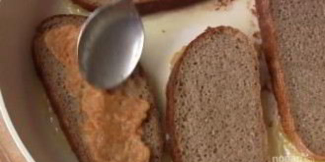 Рецепт гренков с картошкой