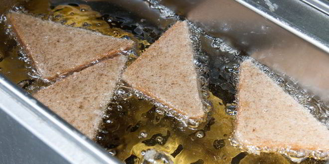 Рецепт гренков с килькой